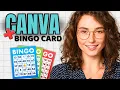 How To Make Multiple Bingo Cards In Canva Fast Custom 2026