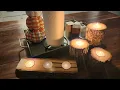 Very easy very quick DIY rustic candle holders great gift ideas These pack a huge profit margin