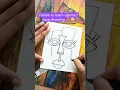 LEARN EASY ABSTRACT FACE DRAWING STAP BY STAP
