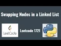 Leetcode 1721 Swapping Nodes in a Linked List
