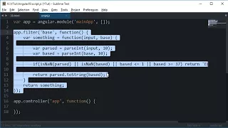 AngularJS Tutorial 38 Custom Directives Introduction