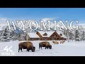 Lagu Wyoming winter 4K ❄️ Winter Wonderland – Snowy Plains, Frozen Rivers \u0026 Peaceful Country Roads