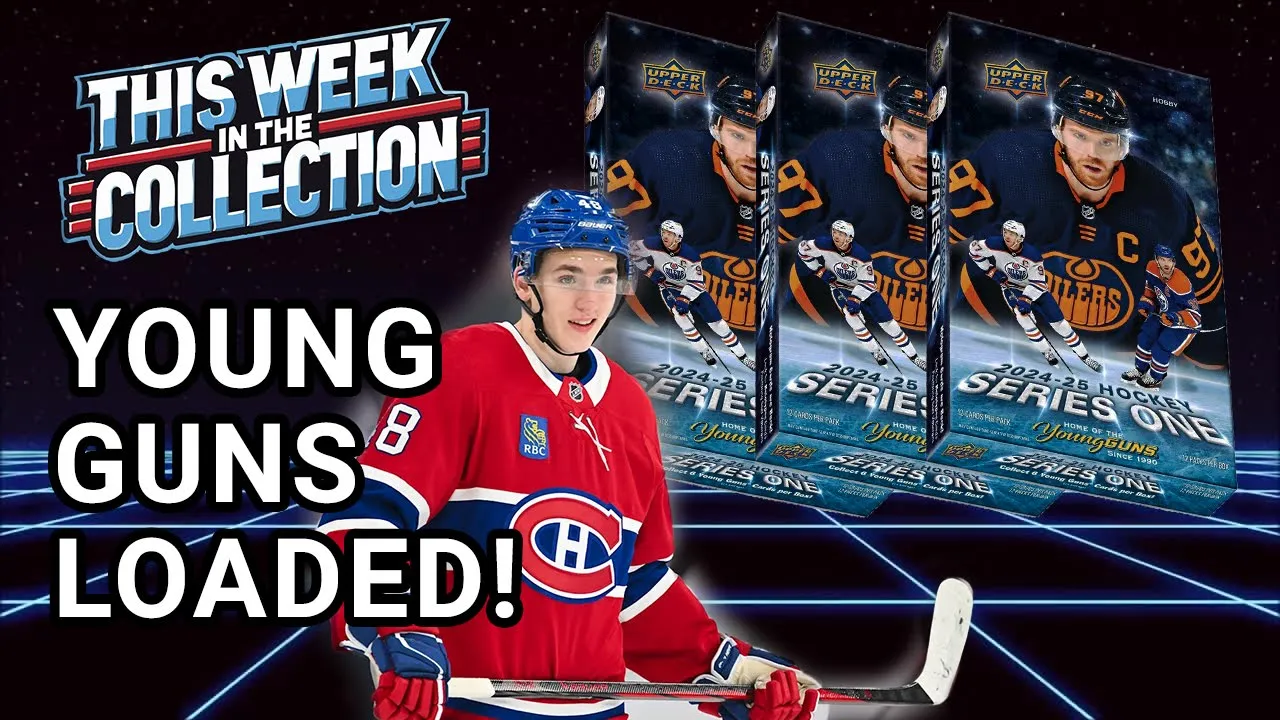 2024-25 Upper Deck Series 1 NHL Hockey Hobby Box Break! 🔥 Top Young Guns & Rare Inserts Stanley Cup!