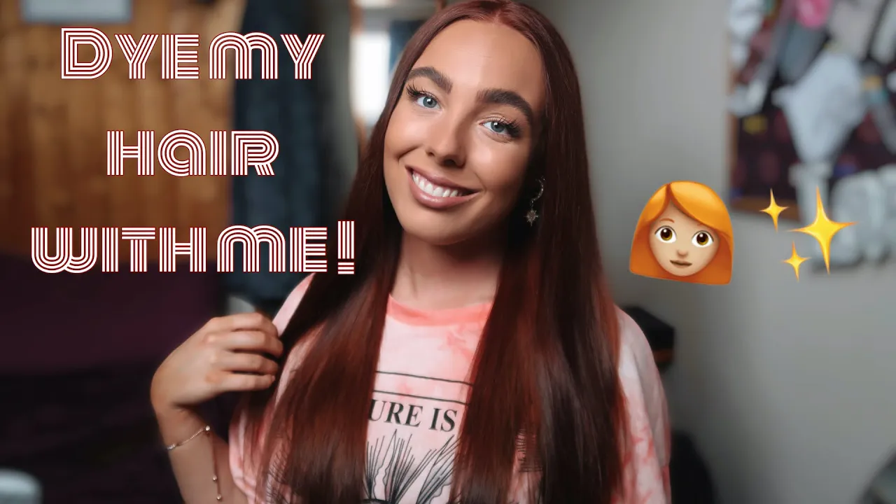 WARNAIN RAMBUT SENDIRI 😍「LOREAL GOLDEN AUBURN - SHADE 6.34」