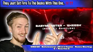 sheesh babymonster weird genius remix first time hearing there was so many drops 