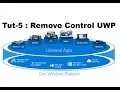 Remove Control Dynamically in UWP Tutorial Part-5