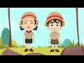 We're Going on a T-rex Dinosaur vs Spinosaurus vs Allosaurus vs Mosasaur Hunt- Preschool Songs