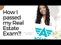 HOW I PASSED MY REAL ESTATE EXAM ACEABLE AGENT WHAT THEY DON T TELL YOU MORE