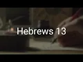 The Book of Hebrews Chapter 13 - New King James Version NKJV