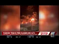 Tanker truck crash causes massive fire explosion on I-471 3 hospitalized