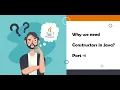 Why do we need Constructor in Java Part-1 in Hindi