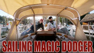 Building a Dodger from Scratch for Sailing Magic Carpet