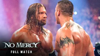 FULL MATCH Randy Orton Vs Triple H WWE Title Match WWE No Mercy 2007 