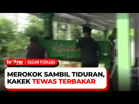 Diduga Merokok Sambil Tiduran, Seorang Kakek Tewas Terbakar