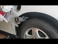 P1456 DIY applying Permatex gasket sealant on fuel filler neck tube on a 2000 Honda Odyssey EX