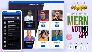 MERN Stack Project Build Deploy a Multi Election Voting App using MongoDB Express React Node JS