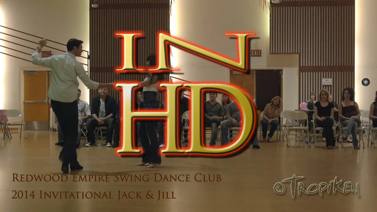 Eric Jacobson & Yenni Setiawan - 2nd Place - 2014 RESDC Invitational W Coast Swing Jack & Jill - HD