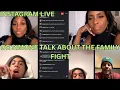 Dr Simone Cecil Their Sons Discuss the Money Fight Instagram Live