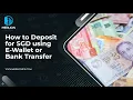 How to Fund your CRM Account for Singaporean Dollar SGD