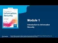 Module 1 Introduction to Information Security