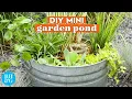 Easy DIY Garden Pond in a Bucket Basics Better Homes Gardens