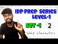Python IDP Preparation Series Level 1 Set 1 Swap Characters explained by shiva prasad m