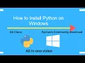 Download Python Pycharm Community Setup Python Setup Pycharm Git Clone to Pycharm