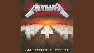 Master Of Puppets November 1985 Work In Progress Rough Mix 