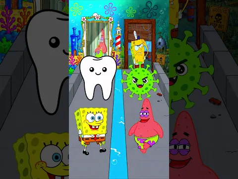 SpongeBob Banana vs Zombie Patrick Star #fyp #spongebob #roblox