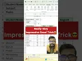 Excel Impressive Trick Learn Indirect Function