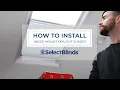 How to Install Inside Mount Skylight Shades