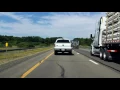 New York State Thruway Interstate 90 Exits 61 to 60 eastbound