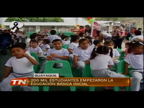 200 mil estudiantes empezaron la educación básica inicial