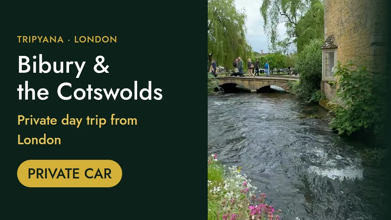 Cotswolds Day Trip from London: Bibury, Burford and Bourton-on-the-Water by Private Car