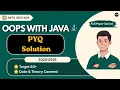 OOPS with Java PYQ Solved 2024-25 AKTU BCS-403 Previous Year Paper Solution Clear The Core