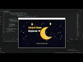Chand Raat Mubarak Beautiful Eid Animation Python Turtle Graphics