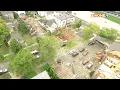 Drone 8 flies above Grand Rapids storm damage