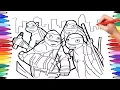 Teenage Mutant Ninja Turtles Coloring Pages How to Draw TMNT TMNT Coloring Book