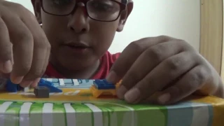 My attempt at a radio-controlled Lego tank that launches Lego soccer balls (= Lego GBC balls) using . 