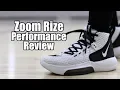 Nike Zoom Rize Performance Review