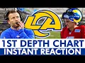 NEW LA Rams Depth Chart REVEALED Instant Reaction