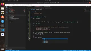 Refactoring Go code - step 2