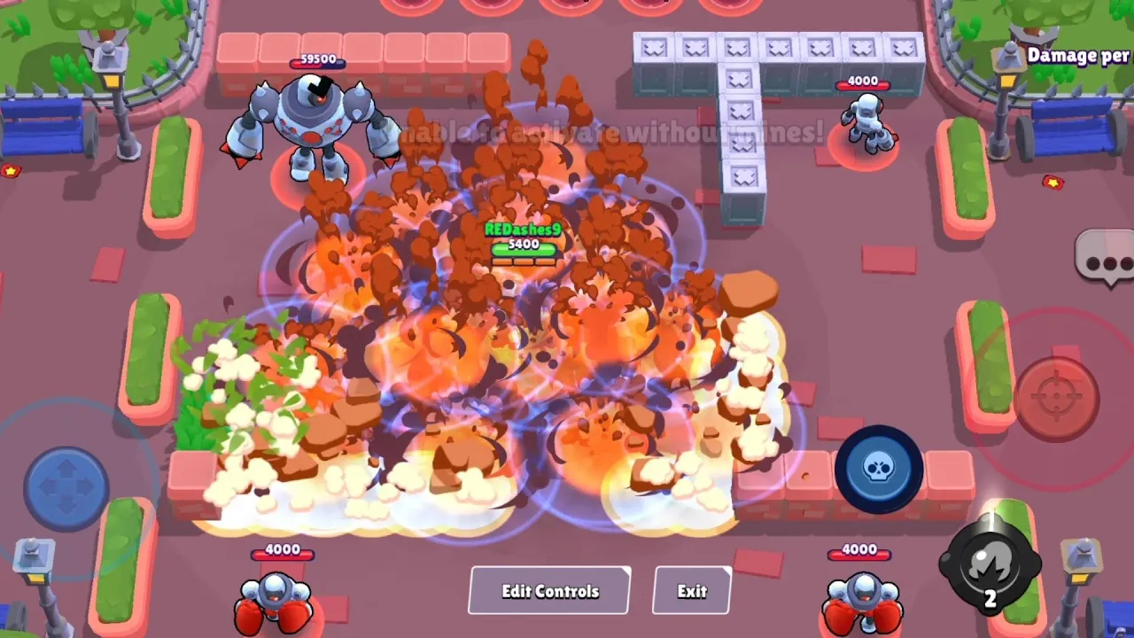New Bow Unlimited Mines and Gale Twister Exploit/bug #brawlstars