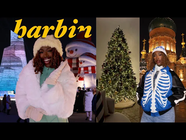 VLOG: Surviving -25°C in China’s Coldest City?! HARBIN ICE & SNOW WORLD | Spend Christmas with me
