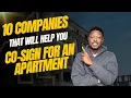 10 Companies That Help You Get Approved for an Apartment Bad Credit Evictions No Guarantor
