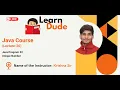 Java Program Unique Number Complete Java Course Krishna LearnDude