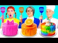 Download Lagu Tantangan Masakanku vs Nenek | Perang Makanan Lucu BaRaFun Challenge