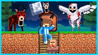 MIPAN & ZUZUZU MENYELAMATKAN WARGA VILLAGER DARI DEERS ROBLOX DAN BURUNG HANTU DI MINECRAFT!