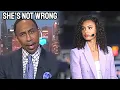 Stephen A Smith Defends Malika Andrews Coverage Of Josh Giddey Investigation