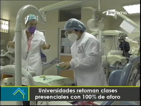 Universidades retoman clases presenciales con 100% de aforo